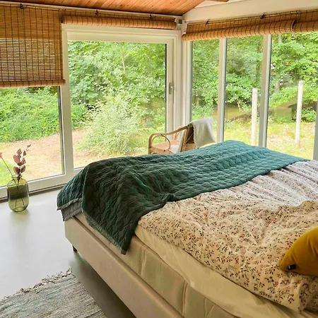 Idyllic Log Close To Forest And Kattegat *